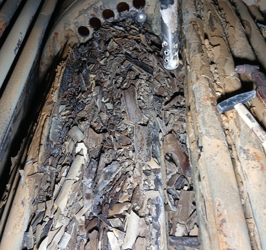 Удаление дымогарных труб, очищение от накипи и отложений, фото 1