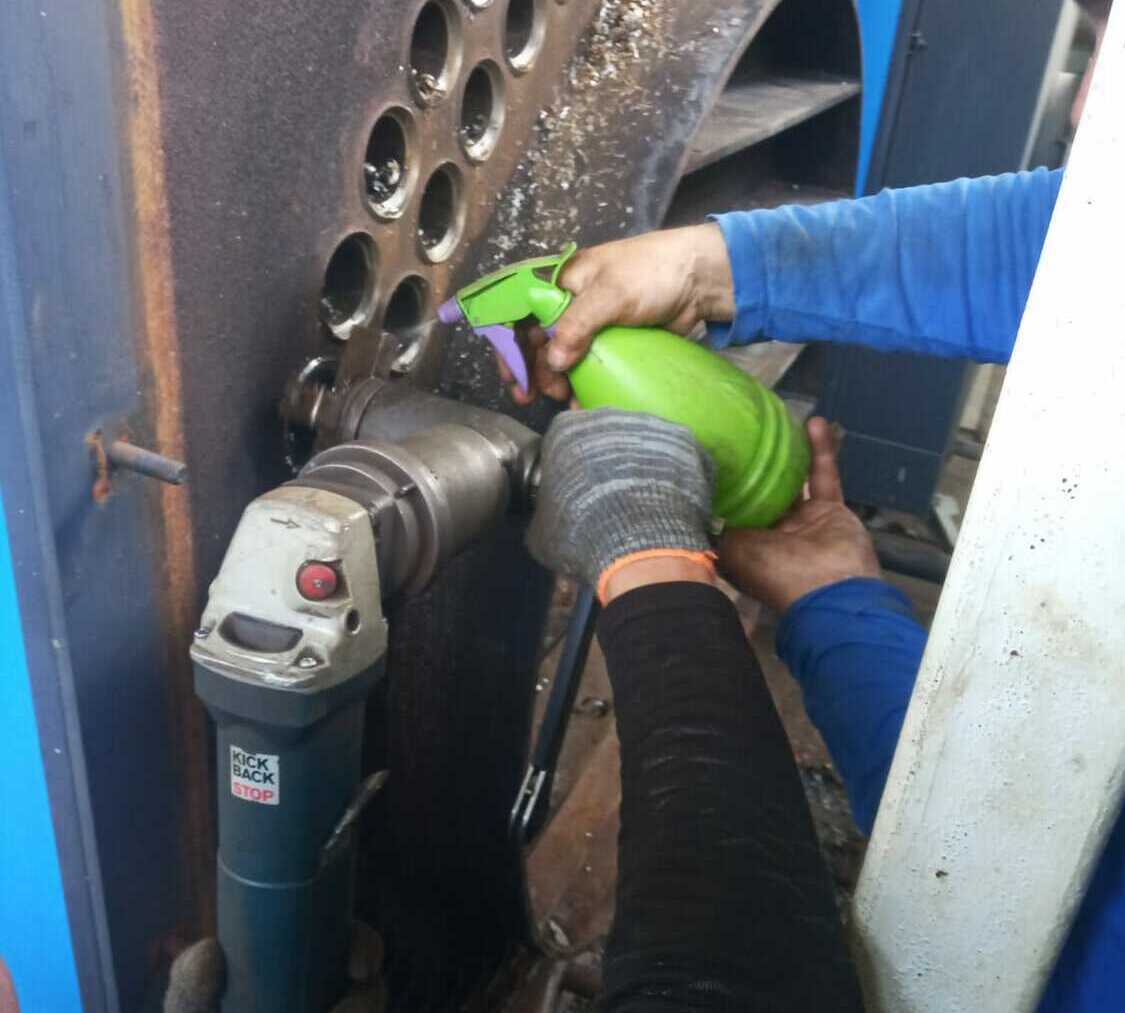 Обновление дымогарной трубы